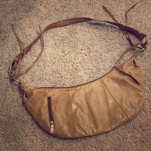 MOVING SALE Hobo crossbody leather purse never carried.